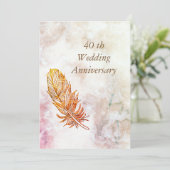 40. JAHRESEINLADUNGEN EINLADUNG (Stehend Vorderseite)