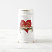 40. Jahrestag Bierglas (Mittel)