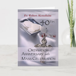 40. Jahrestag des Einladung