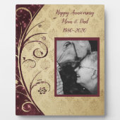 40. Jahrestag Fotoplatte (Vorderseite)