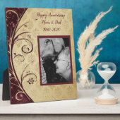 40. Jahrestag Fotoplatte (Seite)