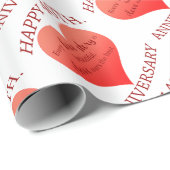 40. Jahrestag Geschenkpapier (Rolleneckpunkt)