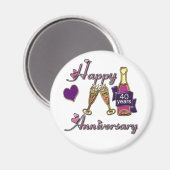 40. Jahrestag Magnet (Vorderseite/Rückseite)