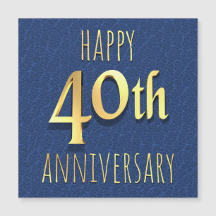 40. Jahrestag Magnetkarte