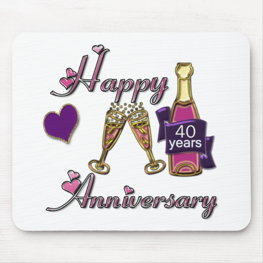 40. Jahrestag Mousepad (Vorne)