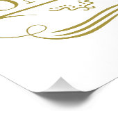 40. Jahrestag Poster (Ecke)