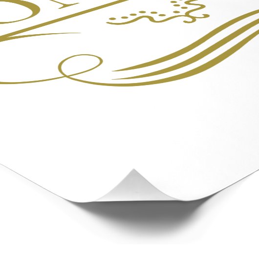 40. Jahrestag Poster (Ecke)