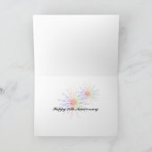 40. Jahrestags-Feier Karte (Innenseite)