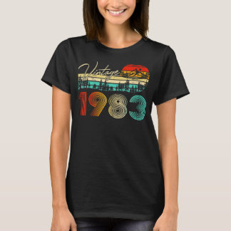 40-jährige Jungen Mädchen Vintag 1983 40. Geburtst T-Shirt