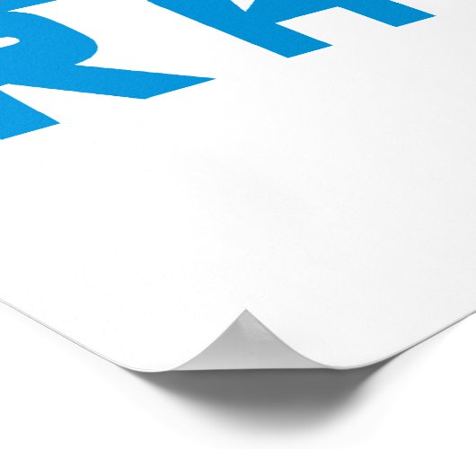 40-jähriges Poster (Ecke)