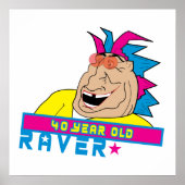 40-jähriges Poster (Vorne)