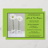 40 Jarig huwelijksfeest Einladung (Vorne/Hinten)