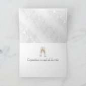 40. Jubiläum mit Tauben und Rings Karte (Innenseite)