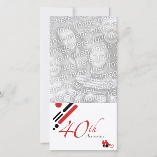 40. Jubiläum (Mod-Vögel) Ankündigung (Vorderseite)