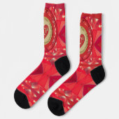 40. Jubiläum Rubin Socken (Linkes Detail)