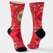 40. Jubiläum Rubin Socken (Gewinkelt)