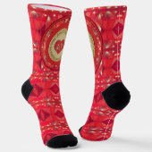 40. Jubiläum Rubin  Socken (Gewinkelt)