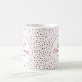 40. Jubiläum Ruby Hearts Kaffeetasse (Mittel)