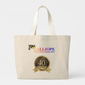 40. Jubiläum Show Titel Tote Bag Jumbo Stoffbeutel (Rückseite)