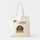40. Jubiläum Show Titel Tote Bag Tragetasche (Rückseite)