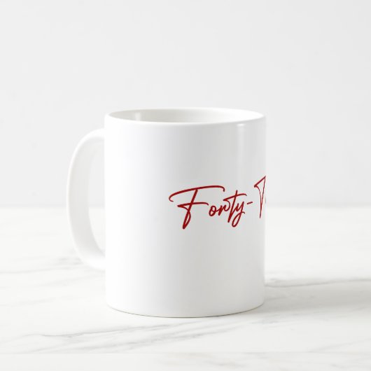 40. KAFFEETASSE (Vorderseite Links)