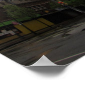 40. & Kastanien Poster (Ecke)