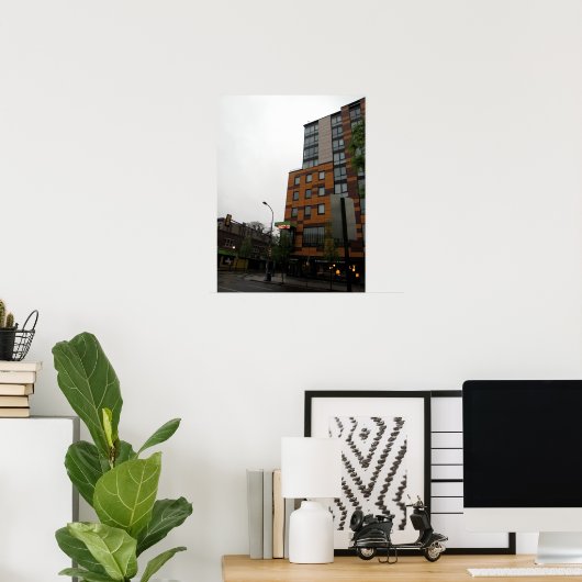 40. & Kastanien Poster (Heimbüro)