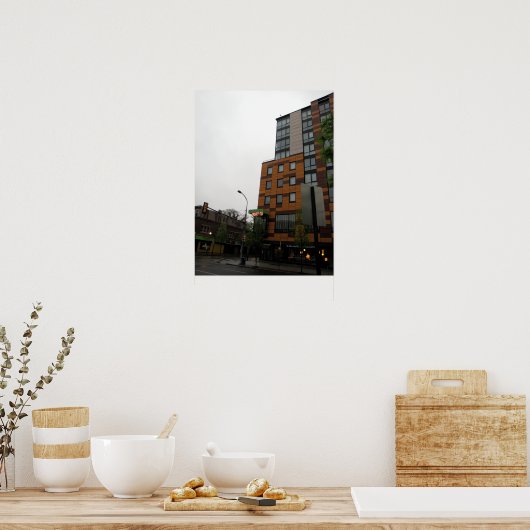 40. & Kastanien Poster (Küche)