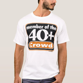 40+ Mengen-Abnutzung - große vordere kleine T-Shirt