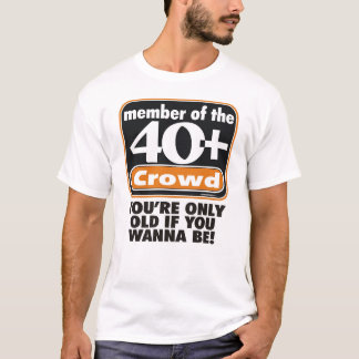 40+ Mengen-Abnutzung - nur großes vorderes Logo T-Shirt