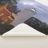 40 Mile Point Leuchtturm bei Sonnenschirmdecke Sherpadecke (3/4)