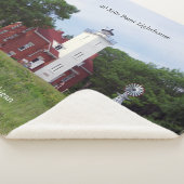 40 Mile Point Leuchtturm Sherpa Decke Sherpadecke (3/4)