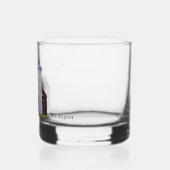 40-Mile-Point-Leuchtturmglas Whiskyglas (Links)