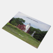 40 Mile Point Leuchtturmmatte Fußmatte (Schrägansicht)