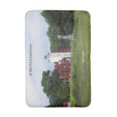 40 Mile Point Lighthouse bathmat Badematte (Vorderseite Vertikal)
