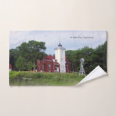 40 Mile Point Lighthouse Handtuchhandtuch Set (Handtuch)