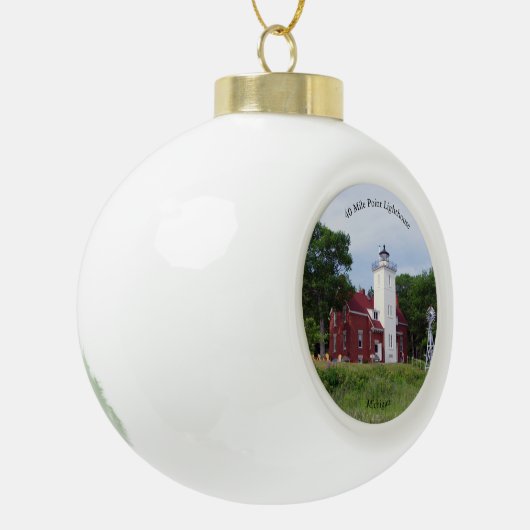 40 Mile Point Lighthouse ornament (Links)