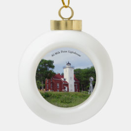 40 Mile Point Lighthouse ornament