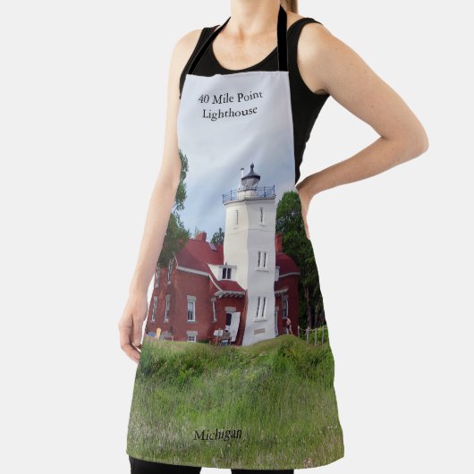 40 Mile Point Lighthouse Schürze (InSitu)