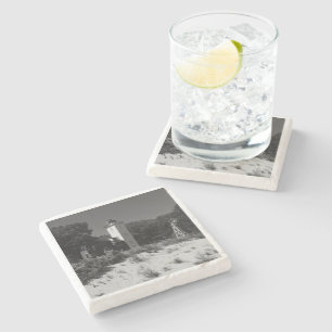 40 Mile Point Lighthouse Steinuntersetzer