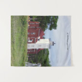 40 Mile Point Lighthouse Wandteppich (Vorderseite (Horizontal))
