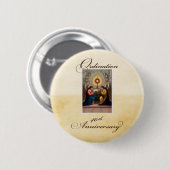 40. Ordination Anniversary Angels in Altar Button (Vorne & Hinten)