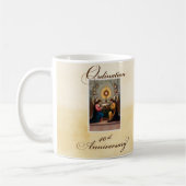 40. Ordination Anniversary Angels in Altar Kaffeetasse (Links)
