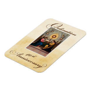 40. Ordination Anniversary Angels in Altar Magnet