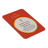 40. Ordination Jubiläum Priester Ruby Jubilee Magnet (Rechte Seite)