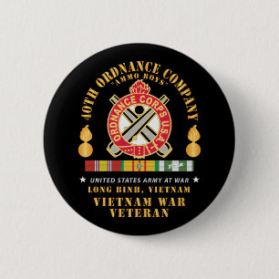 40. Ordnance Company - ORD Emblem - Ammo Boys Button
