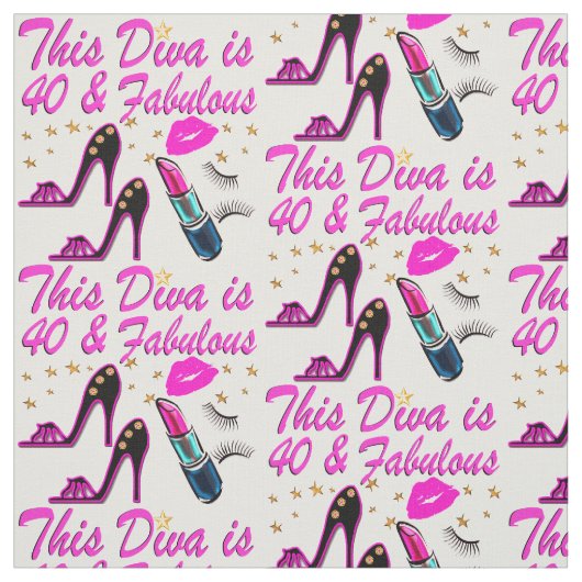 40. PARTY DIVA STOFF (Muster)