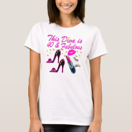 40. PARTY DIVA T-Shirt