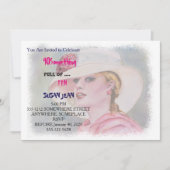 40 Party Einladung für Spaß und Spaß (Vorderseite)