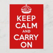 40. POSTKARTE (Vorderseite)